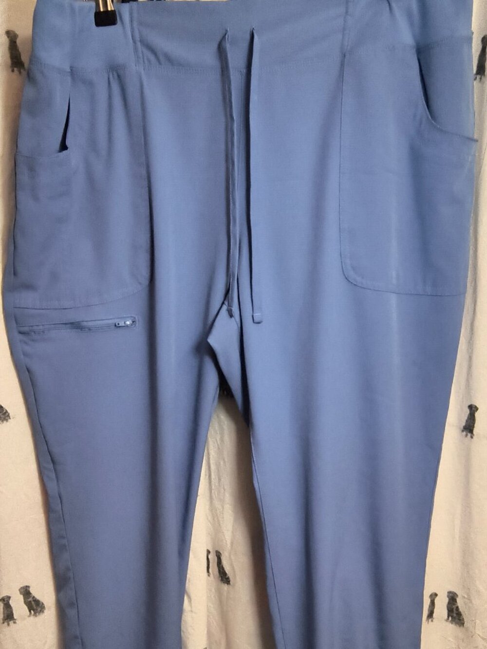 HEARTSOUL ROYAL BLUE Scrub Pants [N0064]